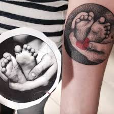 The majority chooses an upper part. 28 Brilliant Baby Tattoos For Only The Proudest Of Parents Tattooblend