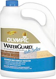 List of olympic waterguard review. Olympic Waterguard Multi Surface Waterproofing Clear Sealant 5 Gl Walmart Com Walmart Com