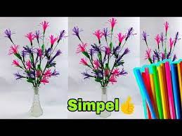 Check spelling or type a new query. Cara Membuat Bunga Dari Sedotan Plastik Yang Gampang Making Flowers With Plastic Tubes Youtube Kids Crafts Bunga Kertas Bunga