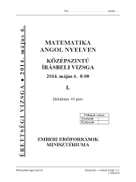 Kezdjük a gyakorlást a rövid kérdésekkel, mert itt gyorsan át tudjuk pörgetni a középszintű matek érettségi minden témakörét. Matek Angolul Erettsegi Sequence Function Mathematics