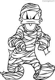 Quickly mummy coloring pages page 2 4268 9827. Donald Duck As A Mummy Coloring Page Coloringall