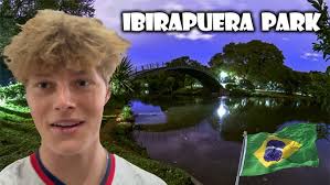 The Biggest Park in Sao Paulo at Night