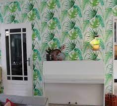 eigen huis en tuin praxis dit mooie behang uit de elle behangcollectie is goed te combineren met een witte en lichte inspiratiemuur lichte inrichting behang