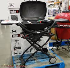 If you want to connect the grill with a 20lb tank, you can buy a separate q adapter hose. Weber Q2200 Grill With Cart Costco