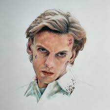 Ho passato 30 ore a disegnare Henry Creel… : r/StrangerThings