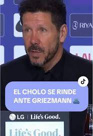 El Cholo alaba a Griezmann tras un gran partido