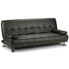 Hazlo Soneto Faux Leather Convertible Sofa Bed Sleeper Couch Black Prices Shop Deals Online Pricecheck
