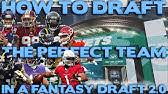Best tips for the fantasy draft in. This Is How To Draft The Perfect Team In A Fantasy Draft Franchise Updated Madden 20 Fantasy Draft Youtube