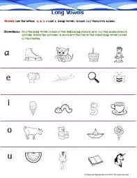 Biglearners Phonics Worksheets Long Vowels Worksheets