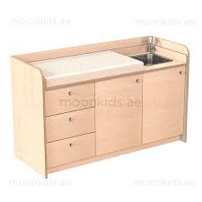 baby changing table with sink moon kids