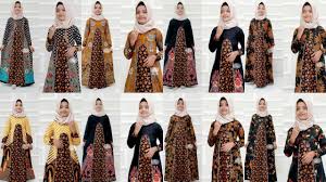 Trend model gamis motif kombinasi polos. Model Baju Gamis Batik Anak Kombinasi Polos Modern Terbaru 2020 Youtube