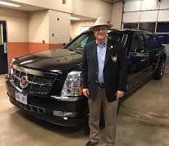 We Snapped This Picture Of Bibb County Sheriff David Davis Next To The Presidential Limo During A Recent Central Georgia Visit County Sheriffs Georgia Bibb
