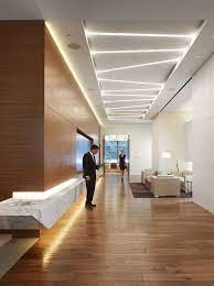 Acoustix ceiling islands are suspended sound absorbing panels. Corporate Design Archives Creative Designs In Lighting Simple Ceiling Design Commercial Lighting Design False Ceiling Design