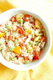 It would be easy to make at home with some leftover beans and veggies, dressing and canned tuna. Easy Tuna Edamame Salad Gluten Free Dairy Free Nut Free