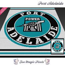 Port Adelaide Crochet Blanket Pattern C2c Cross Stitch