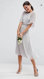 Pin By Dany Stumpf On Wedding Midi Bridesmaid Dress Sparkly Bridesmaid Dress Midi Dress With Sleeves