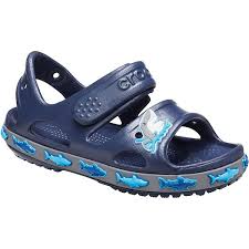 Kinder sandalen badesandalen mädchen klettverschluss frozen, paw patrol, minnie. Sandalen Shark Band Fur Jungen Crocs Mytoys