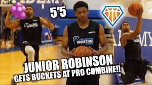 Here's our forecast for the 10 best players in the nba this season. Shortest Nba Draft Prospect 5 5 Gets Buckets Junior Robinson Pbc Highlights Youtube