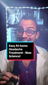 Easy At-home Headache Treatment with Green LED Lights