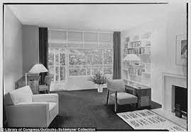 Vintage Photos Reveal The Interior Of A Prime New York Apartment In The 1940 S And It Looks Straight Out Of An Ikea Catalog Daily Mail Online A bedroom is a room situated within a residential or accommodation unit characterised by its usage for sleeping.