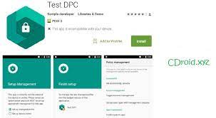 Test dpc es una pequeña aplicación para android desarrollada por sample developer. Test Dpc Descargar Apk Probar Apps Android