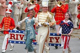 Con man professor harold hill (tony award winner matthew broderick, 1995 best actor, musical) arrives in river city, iowa, promising that he can teach the small town's children how to play in a magnificent marching band. Along The Brandywine Movie Review The Music Man 2003 With Matthew Broderick And Kristin Chenoweth