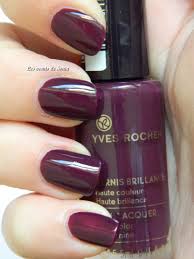 Vernis Yves Rocher Aubergine Vernis A Ongles Beaute Des Ongles Vernis