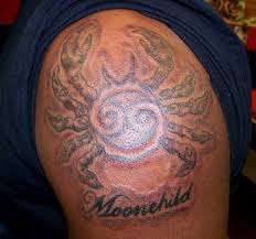 Black and red cancer zodiac symbol tattoo on arm. Cancer Zodiac Tattoo Choose A Design That Is Right For You Body Tattoo Art