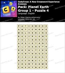 Codycross group 1 puzzle 4 answers. Codycross Planet Earth Group 1 Puzzle 4 Answers Planets Answer Game Earth Games