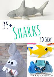Shark Sewing Patterns And Projects Felt With Love Designs
