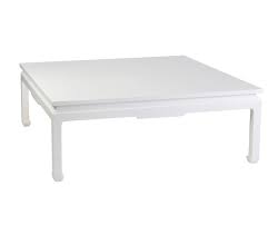 The table is fixed in size but has 2 main material parameters. Tradewinds Coffee Table Square