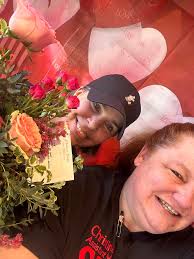 Claressa Shields receives anniversary flowers