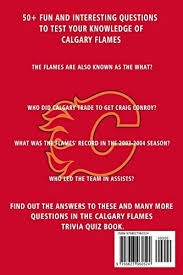 Rd.com knowledge facts you might think that this is a trick science trivia question. Calgary Flames Trivia Quiz Book Hockey The One With All The Questions Nhl Hockey Fan Gift For Fan Of Calgary Flames By Townes Clifton Amazon Ae