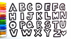 (2) the third word you type in google ( after qwertyuiopasdfghjklzxcvbnm and mnbvcxzlkjhgfdsapoiuytrewq ) when you're bored. How To Draw Abcdefghijklmnopqrstuvwxyz L Learn Abc Song L Alphabet Coloring Drawing Pages For Kids Youtube