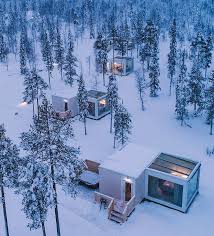 These Incredible Glass Houses In Finland Sit Just Below The Arctic Circle Making Them The Perfect Viewpoint For Northern Lights Ranch Glass Cabin Glass House