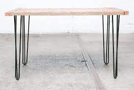 28 Quot Hairpin Legs Satin Black Three Rod Industrial Strength Mid Century Modern Set Of 4 Table Legs A Table Legs Iron Table Legs Furniture Legs