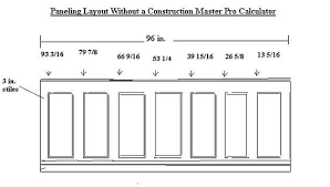 With this jamb to jamb dimension the design system will size the pediment head and align the fluted pilasters so t hat there will be a 1/4 reveal between the pilasters and the jamb molding. Wainscoting Layout To Help You Figure Out How Wide You Panels Need To Be And How Much Space Should Be Inbetwe Wainscoting Diy Wainscoting Wainscoting Hallway