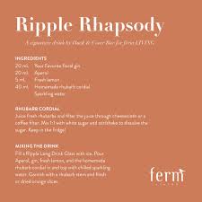 This Spring We Re Exited To Present Our Very Own Signature Drink In Collaboration With Kasper Riewe Hogh Of Duckandcov Signature Drinks Perfect Drinks Drinks