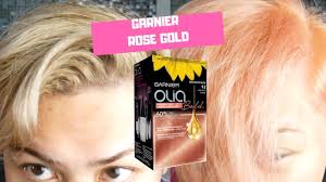 Extremely disappointed, did not cover any of my grey hairs except to give them a pinkish tinge and as for the colour it is very wushu wasn't despite my hair being light blonde before i started. Asian Blonde To Rose Gold Garnier Olia Rose Gold Youtube
