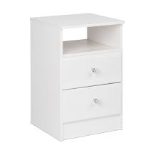 12.5w x 4.5h x 13.5d •dimensions for open shelf: Prepac Astrid 2 Drawer Nightstand Overstock 24184213