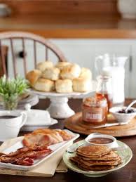 Simple Beautiful Breakfast Table Country Breakfast Food Breakfast
