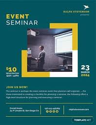 Symposium Flyer Templates Pamflet Acara Brosur Spanduk
