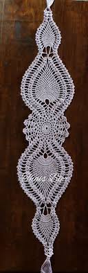 Caminho De Mesa Abacaxi Em Croche Com Grafico Caminho De Mesa Abacaxi Duplo Em Croche Feito A Partir De Fotos Da Internet Croche Barrados De Croche Bico De Croche
