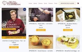 Company that sells online cooking classes and products like the joule . Cooking Classes Store Culinary Classroom
