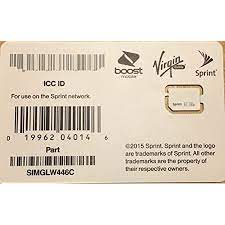 Apps and functions that require mobile service won't work unt. Amazon Com Sprint Boost Virgin Mobile Tarjeta Nano Sim Iccid Simglw446 C Celulares Y Accesorios