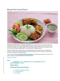 1 teaspoon black pepper powder. Resepi Sambal Ayam Penyet Che Nom