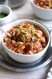 In dutch oven, melt butter and brown meat over medium heat. American Goulash Recipe One Pot The Forked Spoon