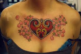Pin By Miking On Inked Beauty Tattoos Locket Tattoos Chest Tattoos For Women