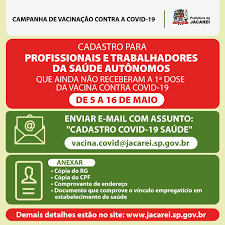 Jun 21, 2021 · prefeitura de sp suspende por 1 dia vacinação contra covid. Jacarei Reabre Cadastro Para Profissionais E Trabalhadores Da Saude Autonomos Receberem Vacina Contra A Covid 19 Prefeitura Municipal De Jacarei