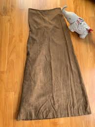 Scanlan Theodore Suede Feel Dress Skirt Size 8 Luxury